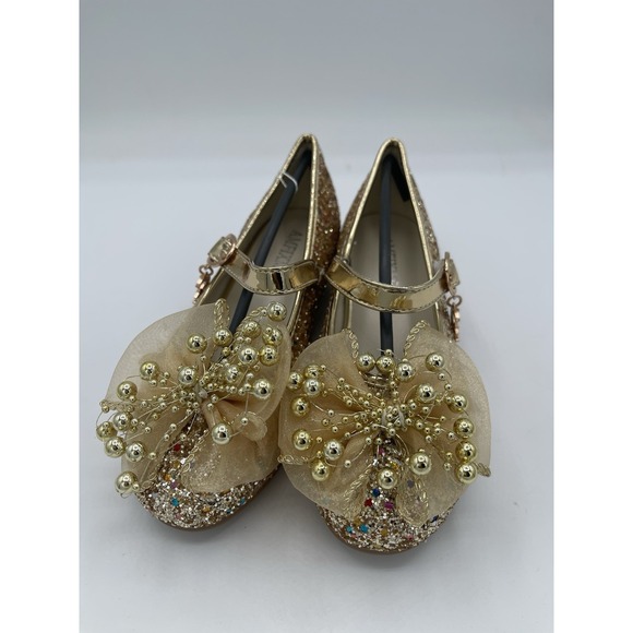 Other - Girl Glitter Princess Low Heel Fancy Party Dress Up Shoes Size 11